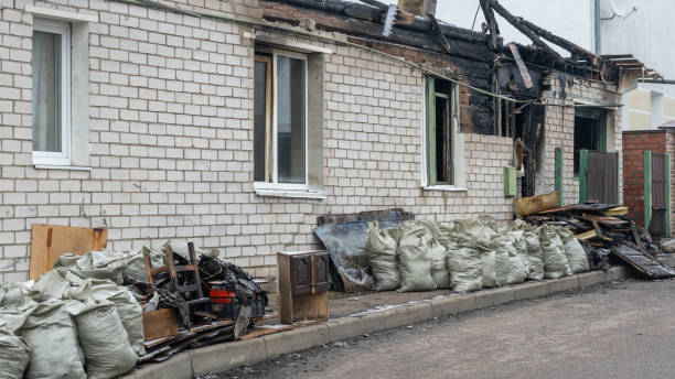 Professional Soot Cleanup technician working in Avondale, PA